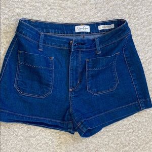 Jessica Simpson Bardot High Rise Jean Shorts
